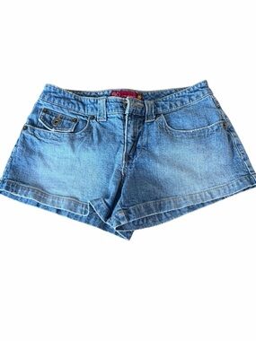 SO Blue Jean Shorts with Cuffed Hem
